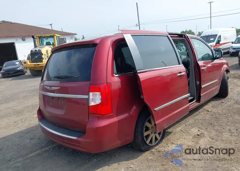 2012 Chrysler Town & Country Touring-L from USA, damaged, VIN 2C4RC1CGXCR368841